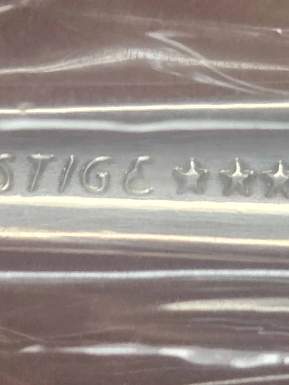 Lot of 4 Vintage Sealed Oneida 1938 Grenoble Stainless Steel Teaspoons ~ Bin O